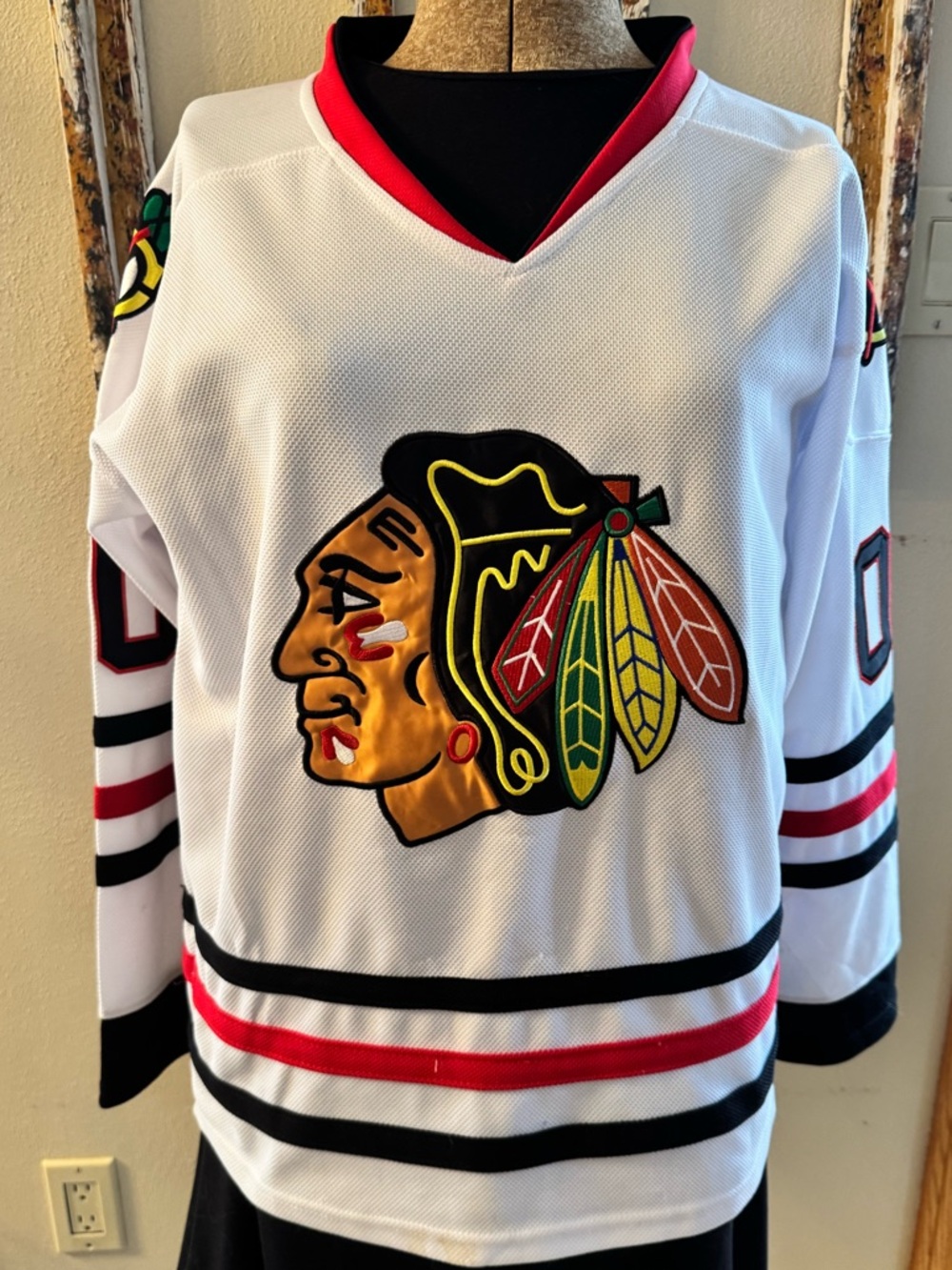 Clark Griswold 00 Deluxe Embroidered Hockey Jersey -